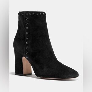 Coach Felicia Bootie in Black Size 5B Width Fit.